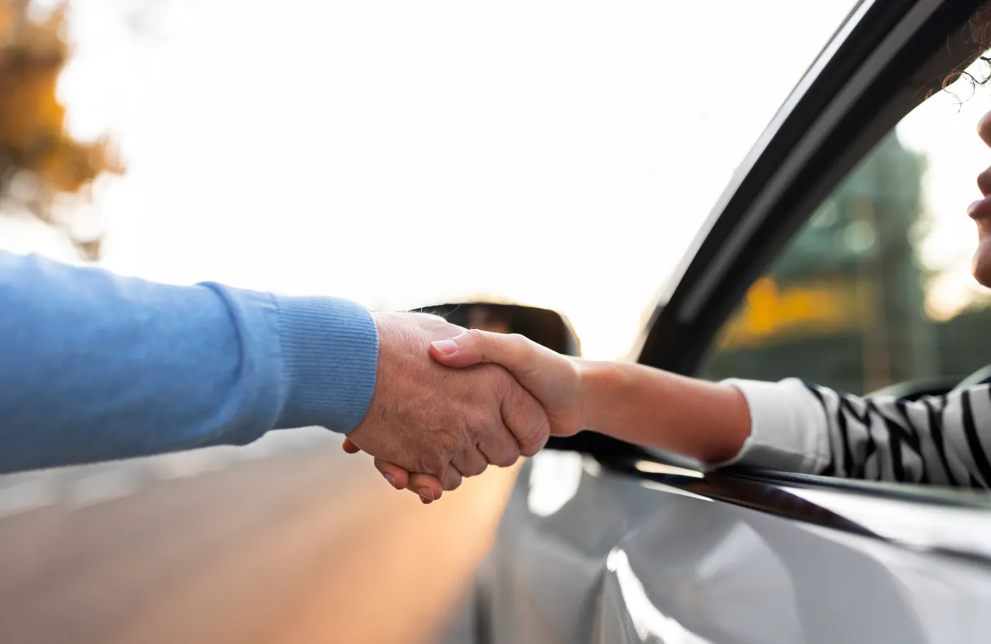 Le transfert d'une voiture.